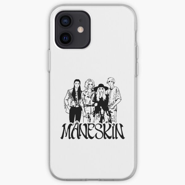 Maneskin rock band Måneskin iPhone Soft Case RB1810 product Offical maneskin Merch