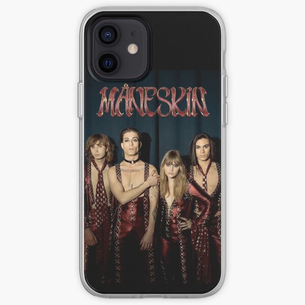 Måneskin rock band Maneskin iPhone Soft Case RB1810 product Offical maneskin Merch
