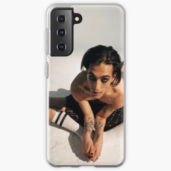 Damiano David from Maneskin Samsung Galaxy Soft Case RB1810 product Offical maneskin Merch