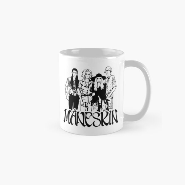 Maneskin Rock Band Måneskin Classic Mug Rb1810 Maneskin Store