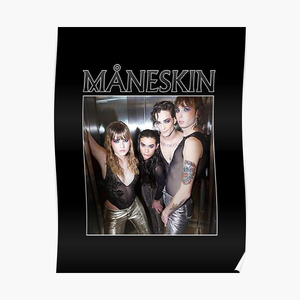 MANESKIN Måneskin Band Merchandising Poster RB1810 product Offical maneskin Merch