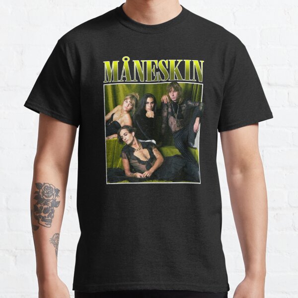 MANESKIN Måneskin winner Eurovision Rock Band 2021 Classic T-Shirt RB1810 product Offical maneskin Merch