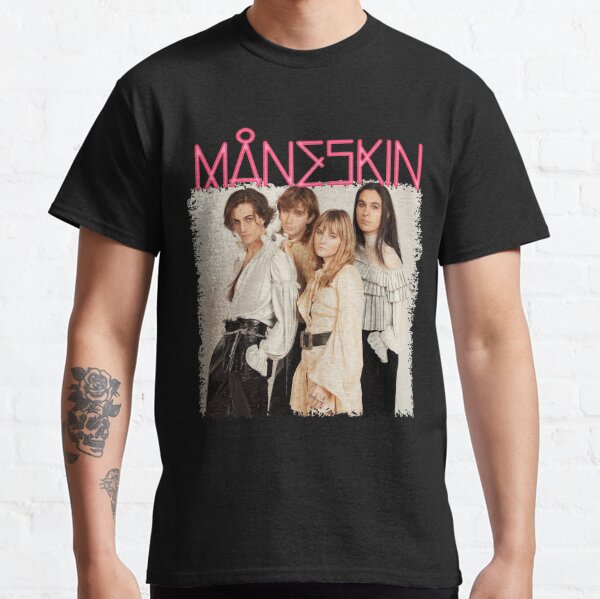 Maneskin Artwork Classic T-Shirt RB1810 product Offical maneskin Merch