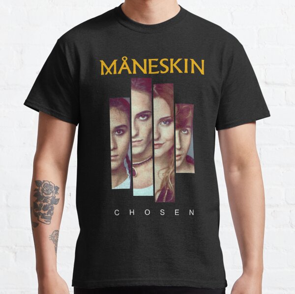 Official Maneskin Band Classic T-Shirt RB1810 product Offical maneskin Merch