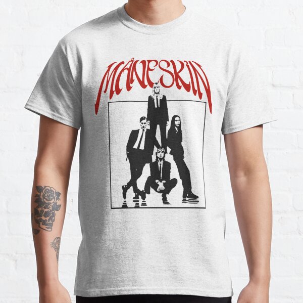 Maneskin Classic T-Shirt RB1810 | Maneskin Store