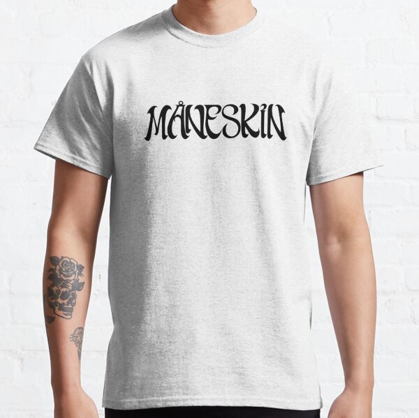 Maneskin rock band Måneskin Classic T-Shirt RB1810 product Offical maneskin Merch