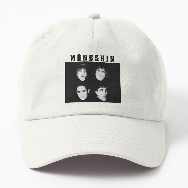 Måneskin Maneskin Italy Winners Eurovision Song Contest 2021 Zitti e buoni Beggin 'I WANNA BE YOUR SLAVE Dad Hat RB1810 product Offical maneskin Merch
