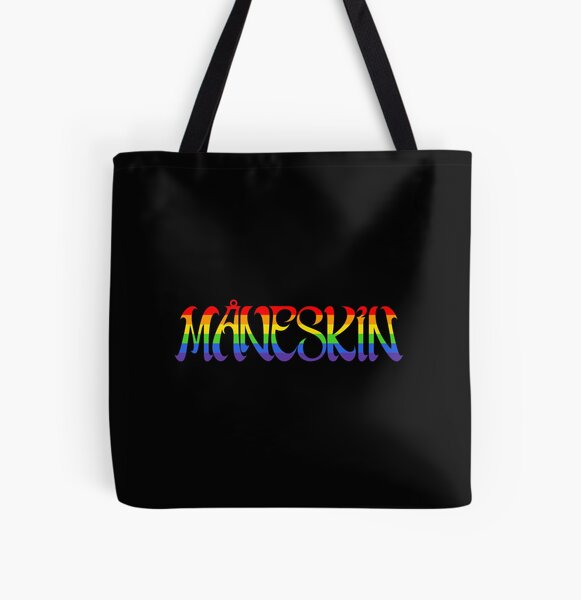 Maneskin rainbow pride Måneskin LGBT All Over Print Tote Bag RB1810 product Offical maneskin Merch