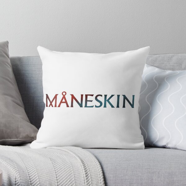 MANESKIN  Throw Pillow RB1810 product Offical maneskin Merch