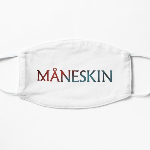 MANESKIN  Flat Mask RB1810 product Offical maneskin Merch